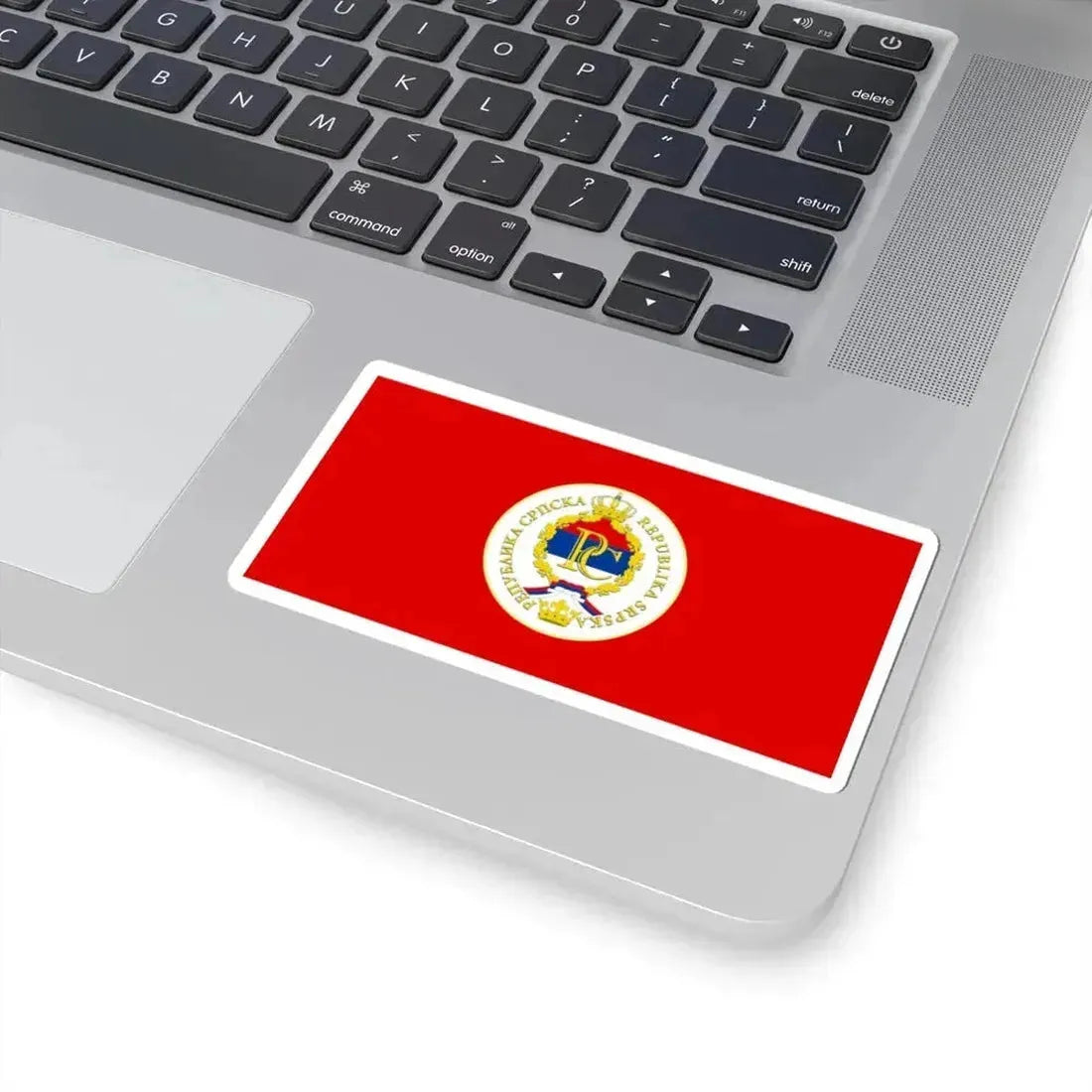 Flag of the President of Republika Srpska (Bosnia and Herzegovina) STICKER Vinyl Kiss-Cut Decal - The Sticker Space