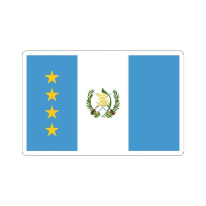Flag of the President of the Congress of Guatemala STICKER Vinyl Die-Cut Decal 2 Inch - The Sticker Space