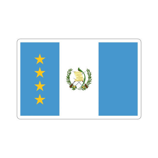 Flag of the President of the Congress of Guatemala STICKER Vinyl Die-Cut Decal-6 Inch-The Sticker Space