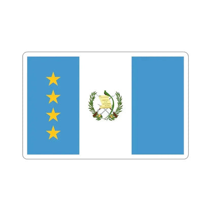 Flag of the President of the Congress of Guatemala STICKER Vinyl Die-Cut Decal 6 Inch - The Sticker Space