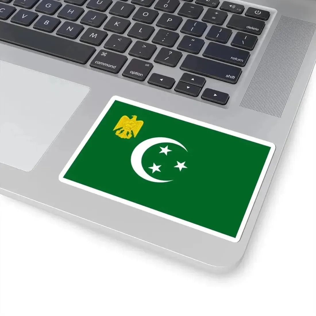 Flag of the President of the Republic of Egypt 1953-1958 (Egypt) STICKER Vinyl Kiss-Cut Decal - The Sticker Space