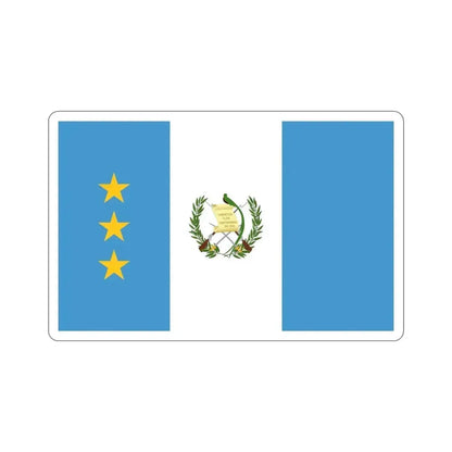 Flag of the President of the Supreme Court of Justice of Guatemala STICKER Vinyl Die-Cut Decal - The Sticker Space