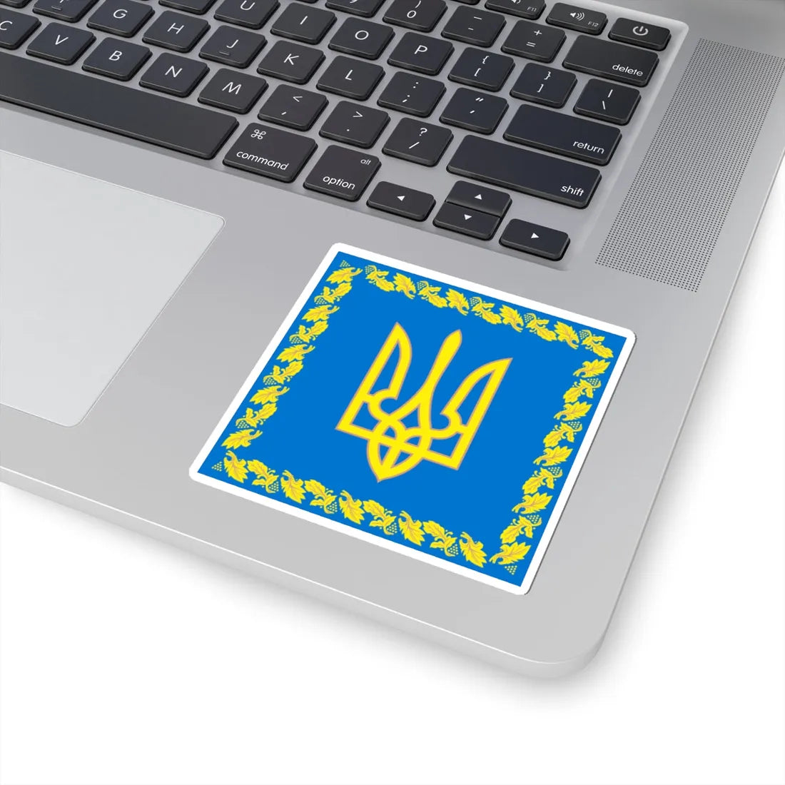 Flag of the President of Ukraine 1999-2006 detailed (Ukraine) STICKER Vinyl Kiss-Cut Decal - The Sticker Space