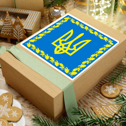 Flag of the President of Ukraine 1999-2006 (Ukraine) STICKER Vinyl Kiss-Cut Decal - The Sticker Space