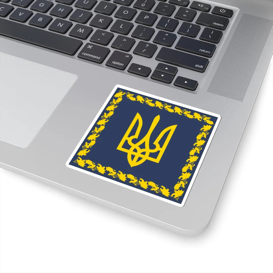 Flag of the President of Ukraine dark shade variant (Ukraine) STICKER Vinyl Kiss-Cut Decal - The Sticker Space