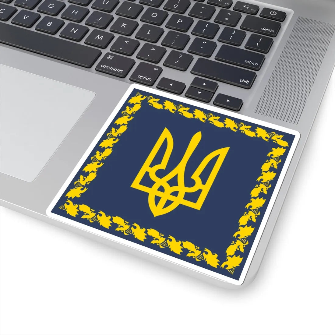 Flag of the President of Ukraine dark shade variant (Ukraine) STICKER Vinyl Kiss-Cut Decal - The Sticker Space