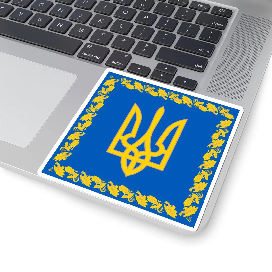 Flag of the President of Ukraine detailed (Ukraine) STICKER Vinyl Kiss-Cut Decal - The Sticker Space