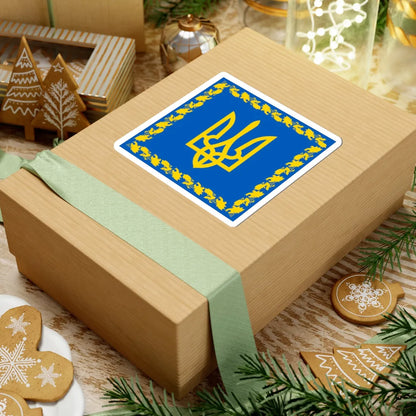 Flag of the President of Ukraine (Ukraine) STICKER Vinyl Kiss-Cut Decal - The Sticker Space