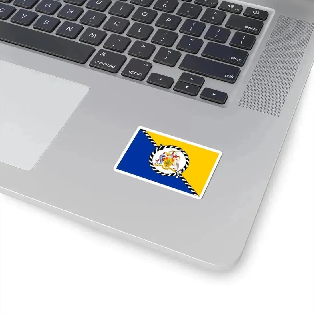 Flag of the Prime Minister of Barbados (Barbados) STICKER Vinyl Kiss-Cut Decal - The Sticker Space
