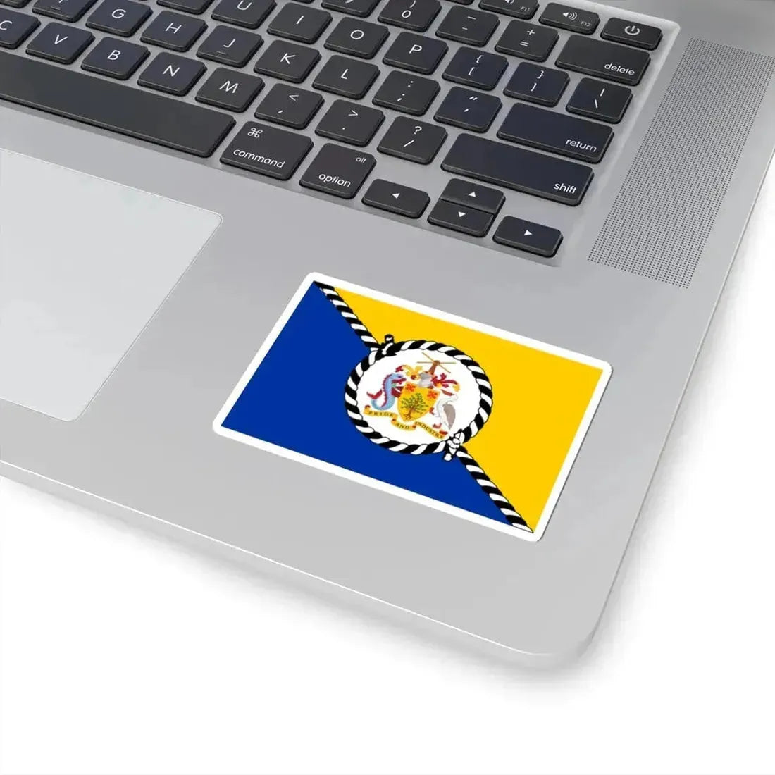 Flag of the Prime Minister of Barbados (Barbados) STICKER Vinyl Kiss-Cut Decal - The Sticker Space
