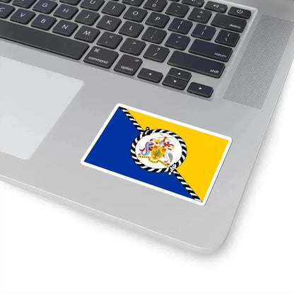 Flag of the Prime Minister of Barbados (Barbados) STICKER Vinyl Kiss-Cut Decal - The Sticker Space