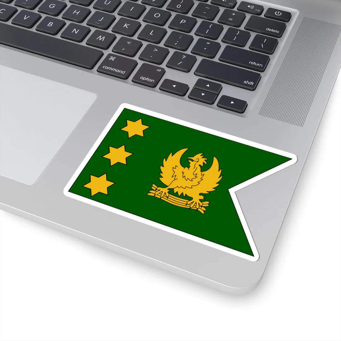 Flag of the Prime Minister of East Indonesia (Indonesia) STICKER Vinyl Kiss-Cut Decal - The Sticker Space