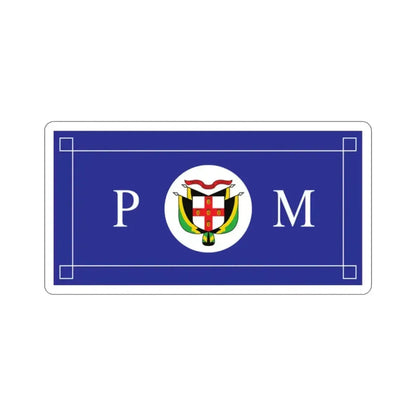 Flag of the Prime Minister of Jamaica STICKER Vinyl Die-Cut Decal 2 Inch - The Sticker Space
