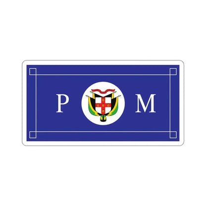 Flag of the Prime Minister of Jamaica STICKER Vinyl Die-Cut Decal 5 Inch - The Sticker Space