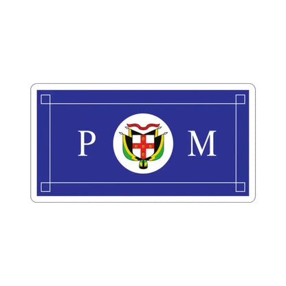Flag of the Prime Minister of Jamaica STICKER Vinyl Die-Cut Decal - The Sticker Space