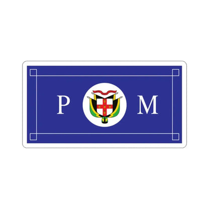 Flag of the Prime Minister of Jamaica STICKER Vinyl Die-Cut Decal - The Sticker Space