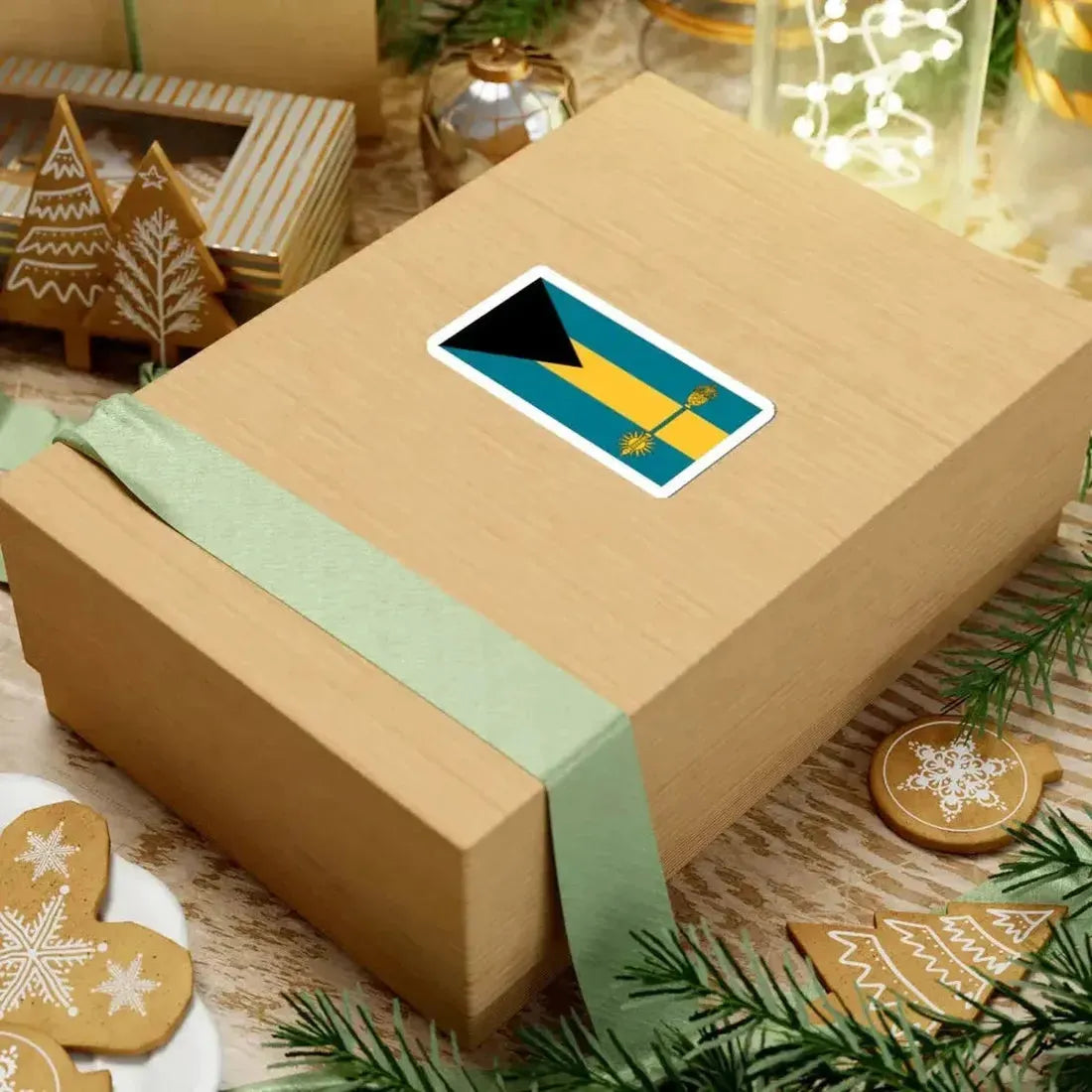 Flag of the Prime Minister of the Bahamas (Bahamas) STICKER Vinyl Kiss-Cut Decal - The Sticker Space