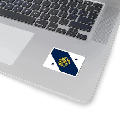 Flag of the Principal Deputy Assistant Secretary for Health (United States) STICKER Vinyl Kiss-Cut Decal - The Sticker Space