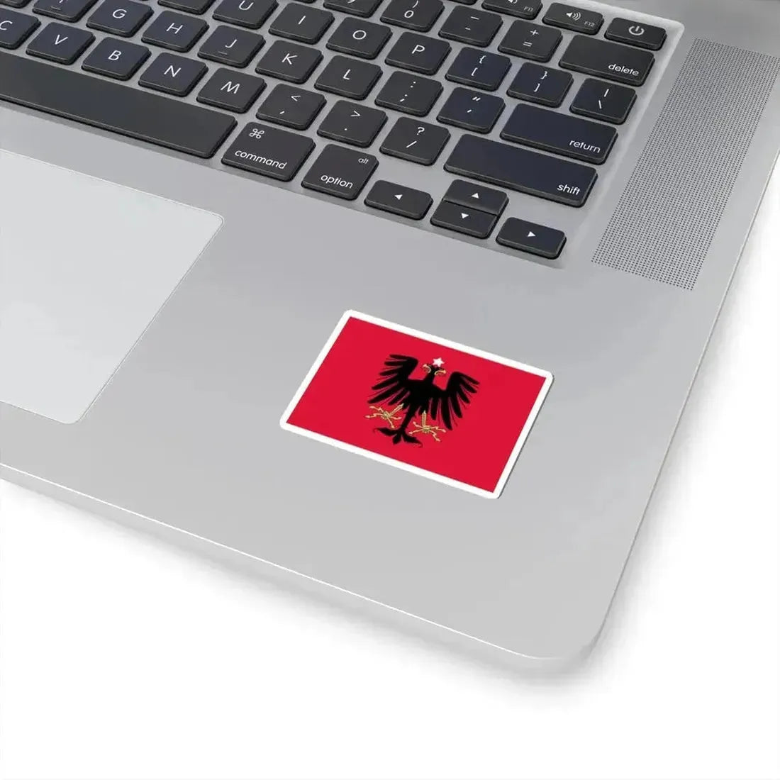 Flag of the Principality of Albania 1914 (Albania) STICKER Vinyl Kiss-Cut Decal - The Sticker Space