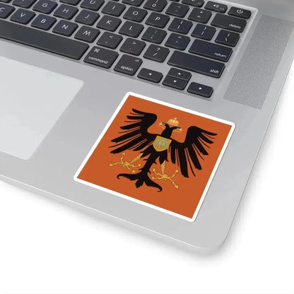 Flag of the Principality of Albania 1915 (Albania) STICKER Vinyl Kiss-Cut Decal - The Sticker Space