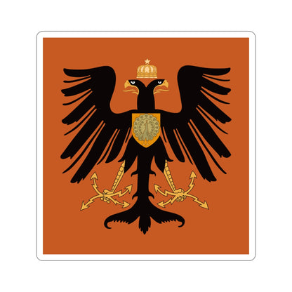 Flag of the Principality of Albania 1915 STICKER Vinyl Die-Cut Decal-3 Inch-The Sticker Space