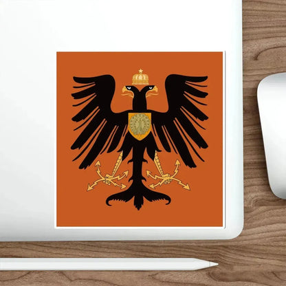 Flag of the Principality of Albania 1915 STICKER Vinyl Die-Cut Decal - The Sticker Space