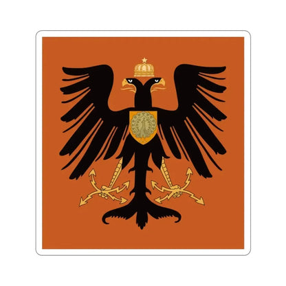 Flag of the Principality of Albania 1915 STICKER Vinyl Die-Cut Decal - The Sticker Space