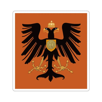 Flag of the Principality of Albania 1915 STICKER Vinyl Die-Cut Decal - The Sticker Space