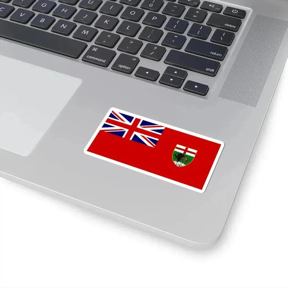 Flag of the Province of Manitoba (Canada) STICKER Vinyl Kiss-Cut Decal - The Sticker Space