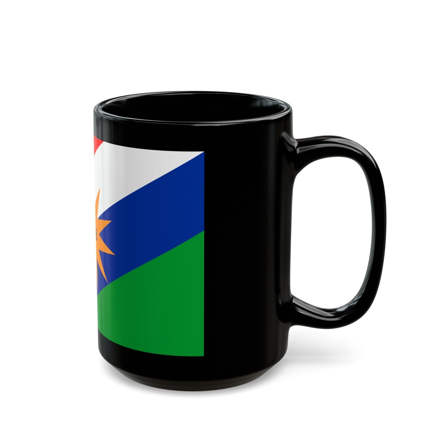 Flag of the Puntarenas Province Costa Rica - Black Coffee Mug-The Sticker Space