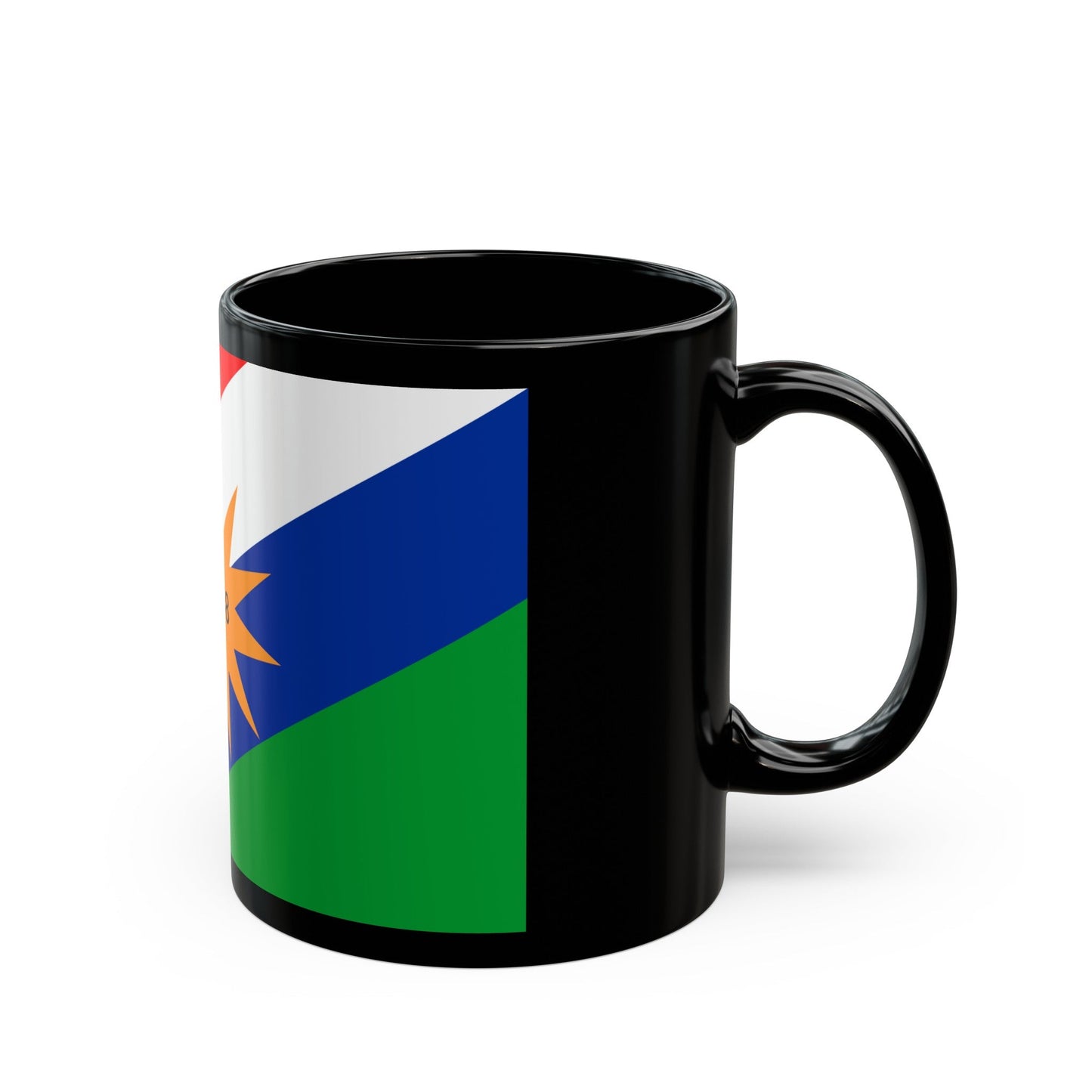 Flag of the Puntarenas Province Costa Rica - Black Coffee Mug-The Sticker Space