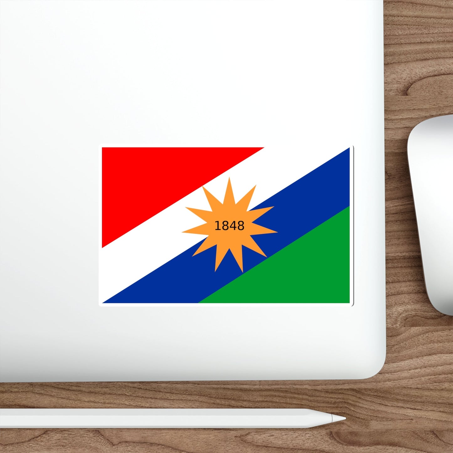 Flag of the Puntarenas Province Costa Rica STICKER Vinyl Die-Cut Decal-The Sticker Space