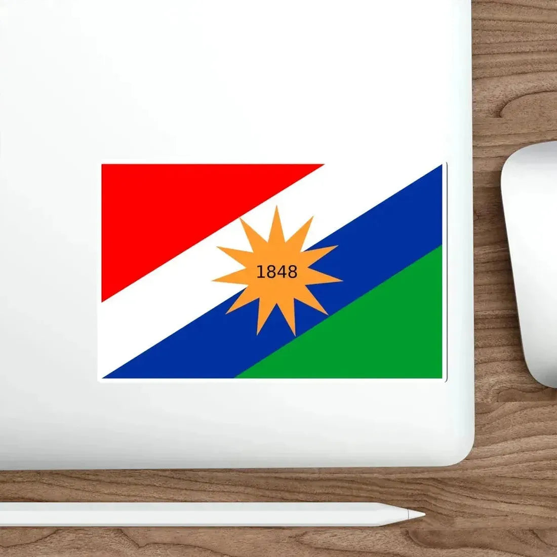 Flag of the Puntarenas Province Costa Rica STICKER Vinyl Die-Cut Decal - The Sticker Space