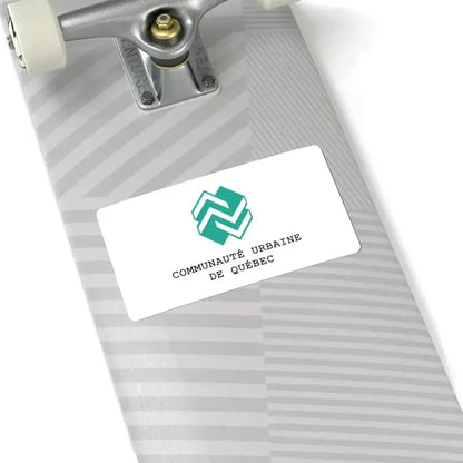 Flag of the Quebec Urban Community (Canada) STICKER Vinyl Kiss-Cut Decal - The Sticker Space