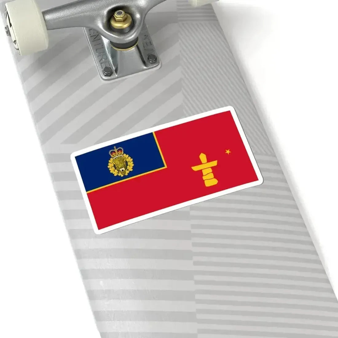 Flag of the RCMP  V Division (Canada) STICKER Vinyl Kiss-Cut Decal - The Sticker Space