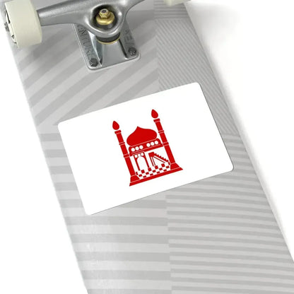 Flag of the Red Archway (Afghanistan) STICKER Vinyl Kiss-Cut Decal - The Sticker Space