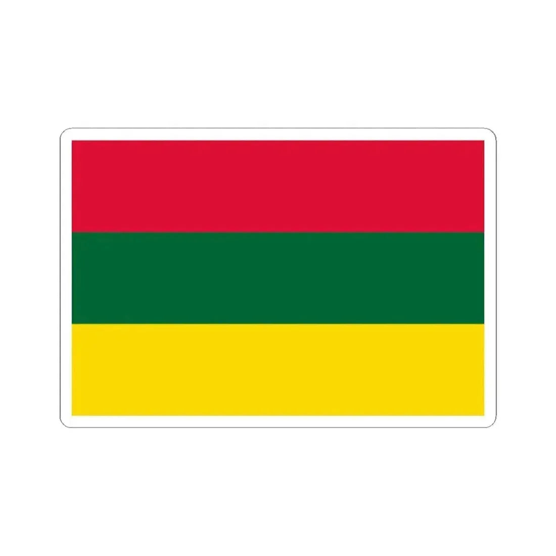 Flag of the Regency of Algiers (Algeria) STICKER Vinyl Kiss-Cut Decal 2 Inch White - The Sticker Space