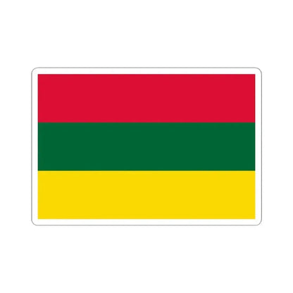 Flag of the Regency of Algiers (Algeria) STICKER Vinyl Kiss-Cut Decal 4 Inch White - The Sticker Space