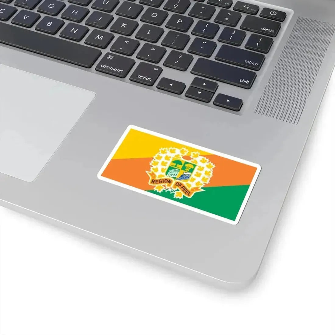 Flag of the Regional Municipality of Peel (Canada) STICKER Vinyl Kiss-Cut Decal - The Sticker Space