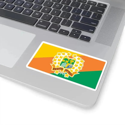 Flag of the Regional Municipality of Peel (Canada) STICKER Vinyl Kiss-Cut Decal - The Sticker Space