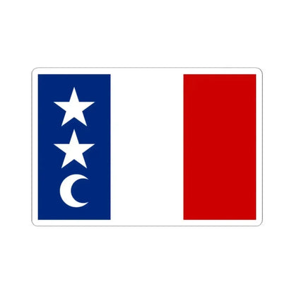 Flag of the Republic of Canada variant (Canada) STICKER Vinyl Kiss-Cut Decal 2 Inch White - The Sticker Space