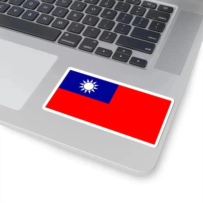 Flag of the Republic of China 1-2 (China) STICKER Vinyl Kiss-Cut Decal - The Sticker Space