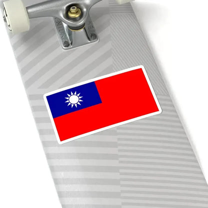 Flag of the Republic of China 1-2 (China) STICKER Vinyl Kiss-Cut Decal - The Sticker Space