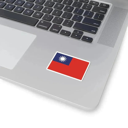 Flag of the Republic of China alternate shade 3 (China) STICKER Vinyl Kiss-Cut Decal - The Sticker Space