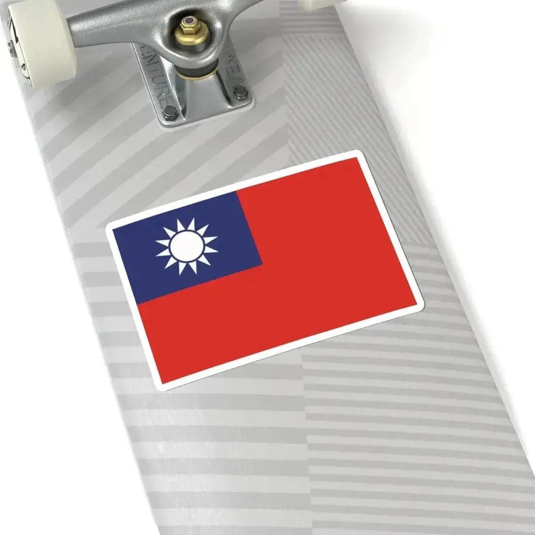 Flag of the Republic of China alternate shade 3 (China) STICKER Vinyl Kiss-Cut Decal - The Sticker Space