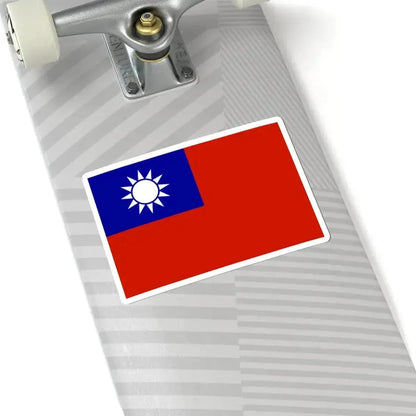 Flag of the Republic of China alternate shade 5 (China) STICKER Vinyl Kiss-Cut Decal - The Sticker Space