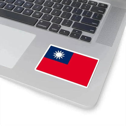 Flag of the Republic of China alternate shade (China) STICKER Vinyl Kiss-Cut Decal - The Sticker Space