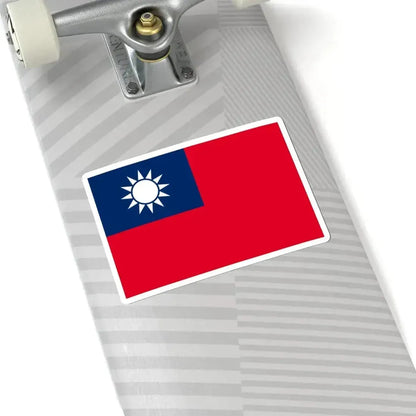 Flag of the Republic of China alternate shade (China) STICKER Vinyl Kiss-Cut Decal - The Sticker Space