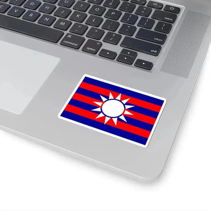 Flag of the Republic of China draft 2 (China) STICKER Vinyl Kiss-Cut Decal - The Sticker Space