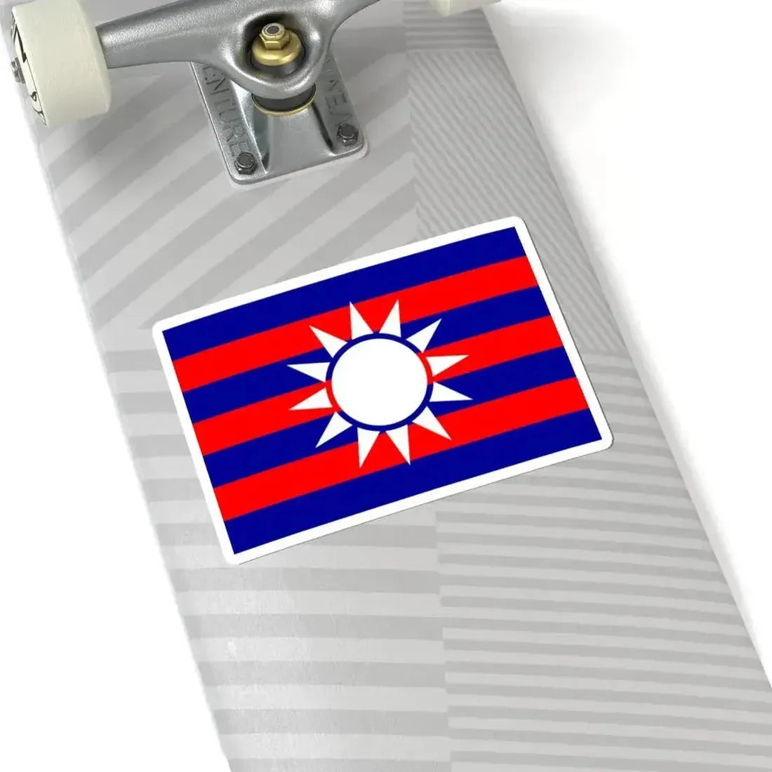 Flag of the Republic of China draft 2 (China) STICKER Vinyl Kiss-Cut Decal - The Sticker Space
